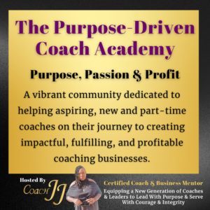 Purpose-Driven Coach Academy Membership